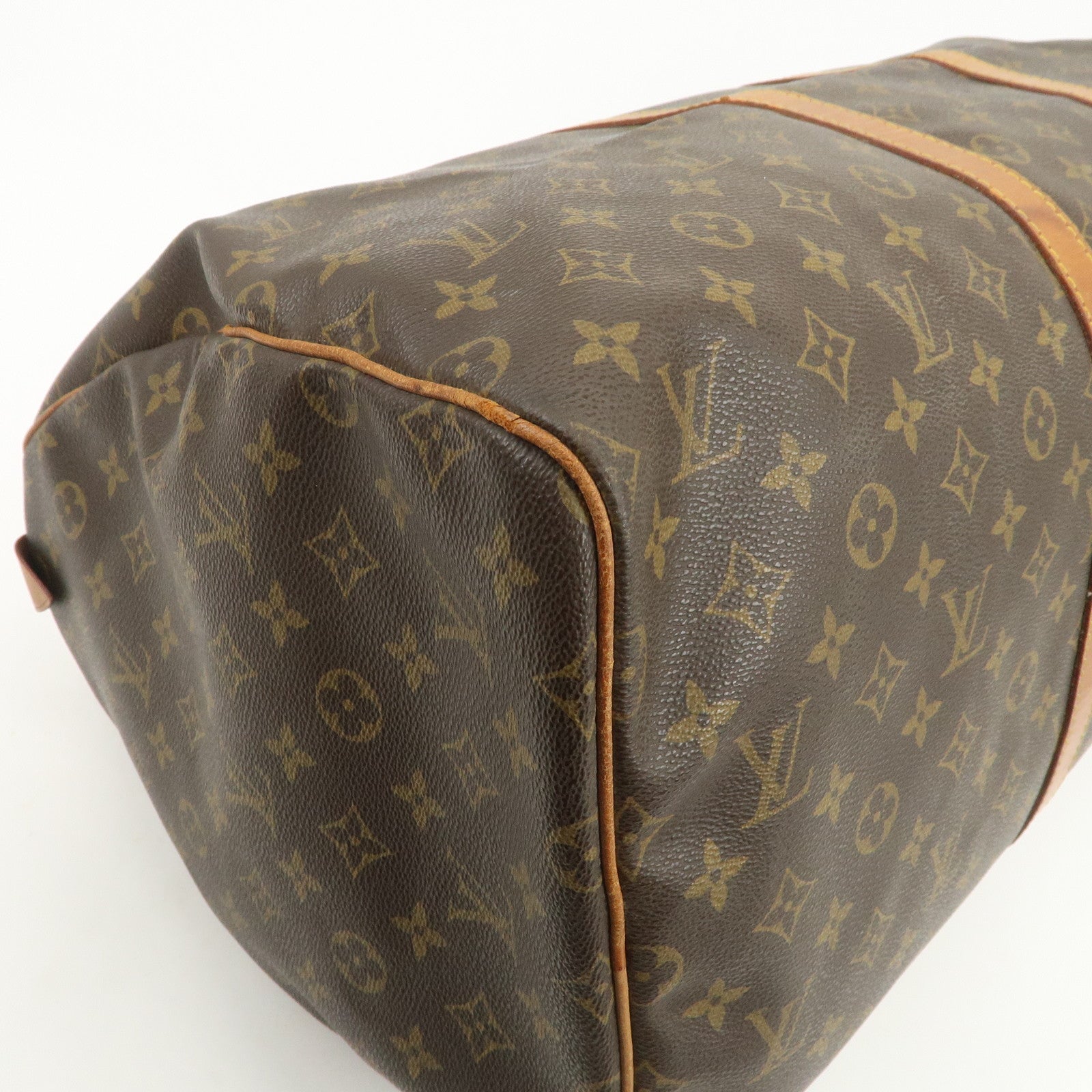 Louis Vuitton Monogram Keep All 55 Boston Bag Brown M41424