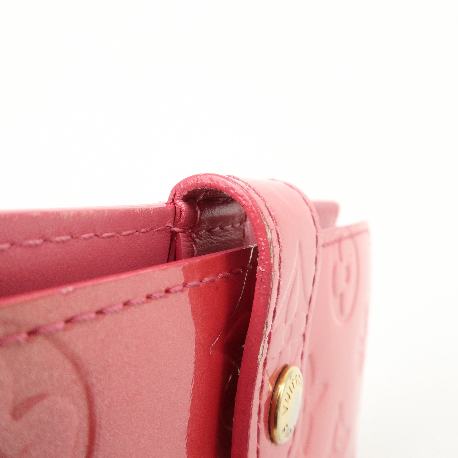 Louis Vuitton Monogram Vernis Agenda PM Planner Cover R2101F