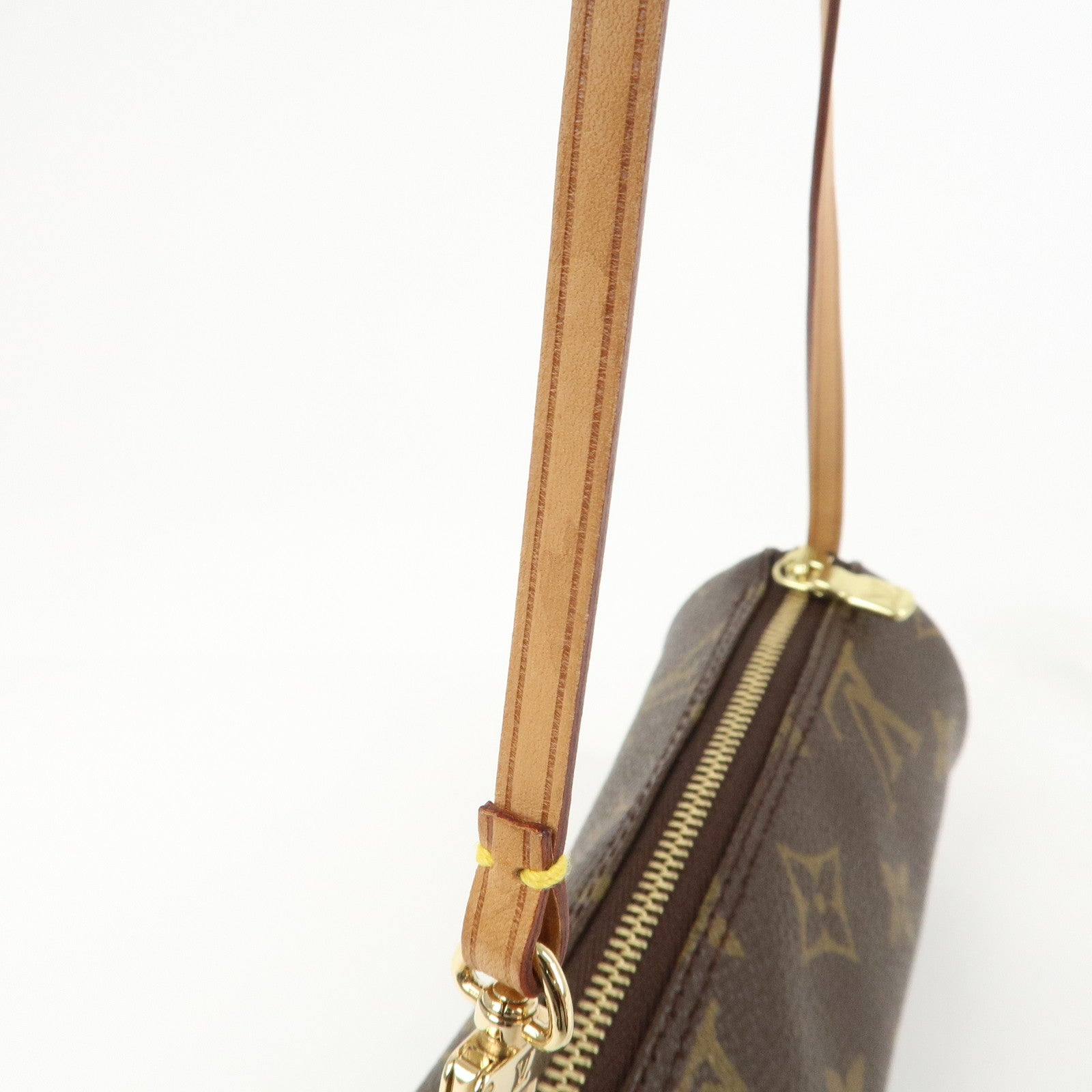 Louis Vuitton Monogram Mini Pouch for Papillon Bag Brown