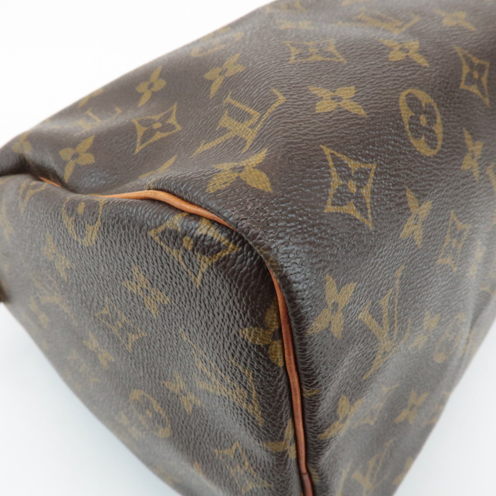 Louis Vuitton Monogram Speedy 30 Boston Bag Hand Bag Brown M41526