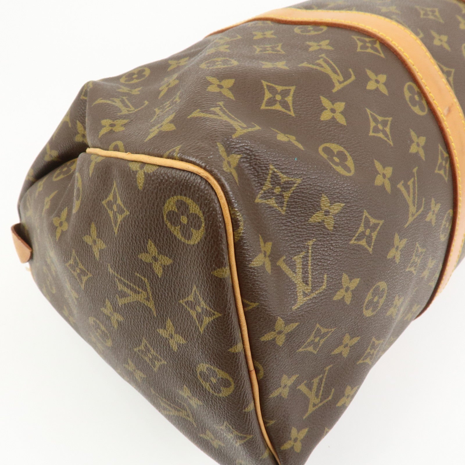 Louis Vuitton Monogram Keep All 45 Boston Bag Brown M41428
