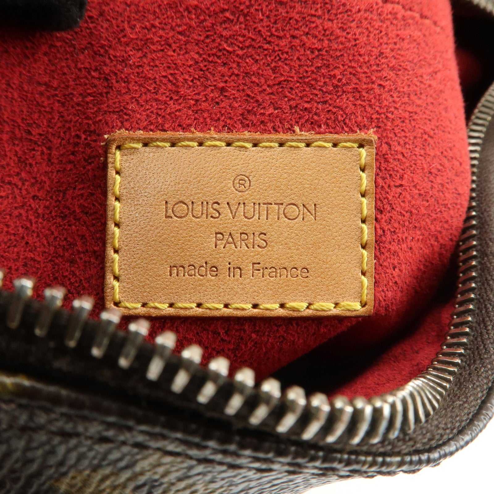 Louis Vuitton Monogram Croissant MM Shoulder Bag Brown M51512