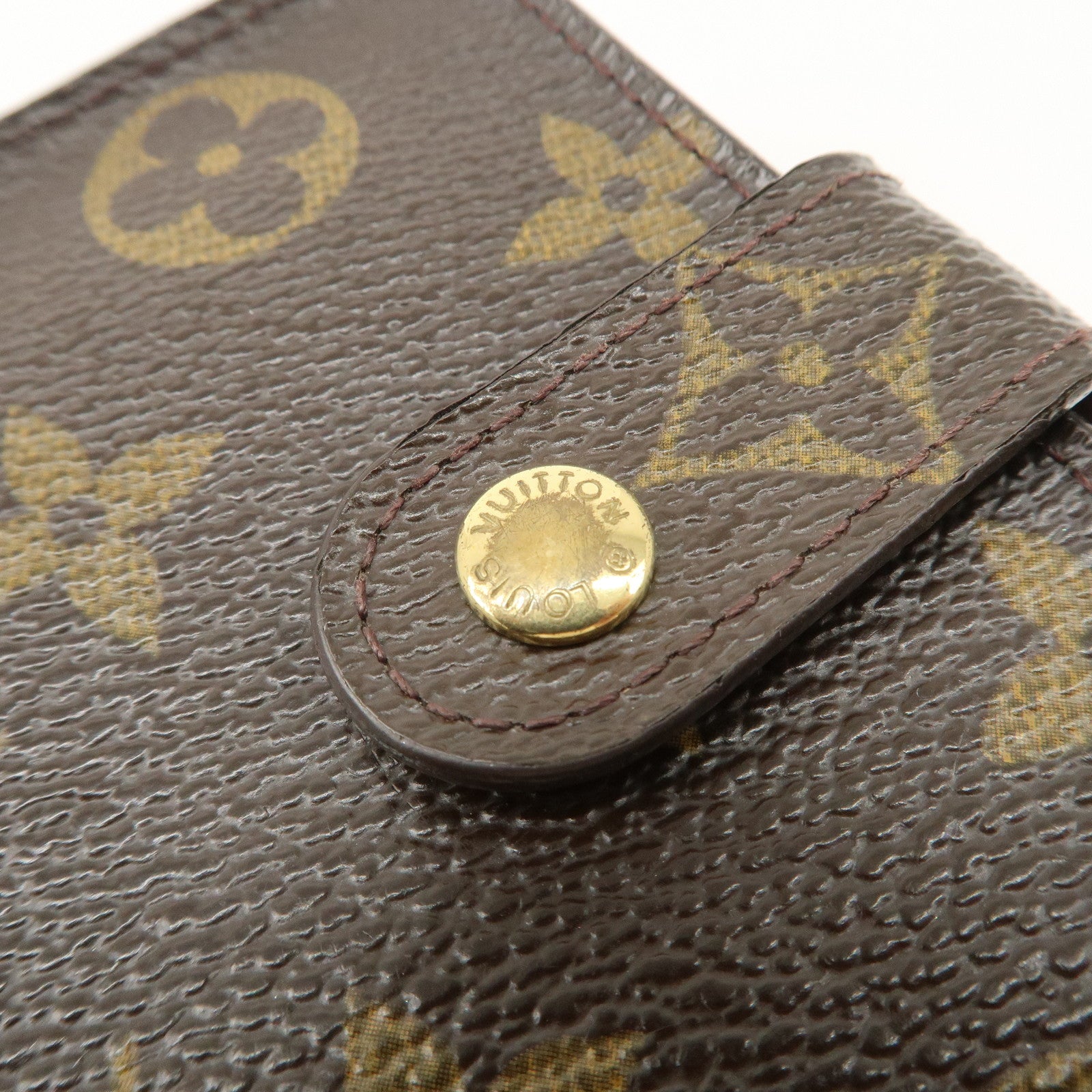 Louis Vuitton Louis Monogram Compact Small Zippy Wallet M61667 Used