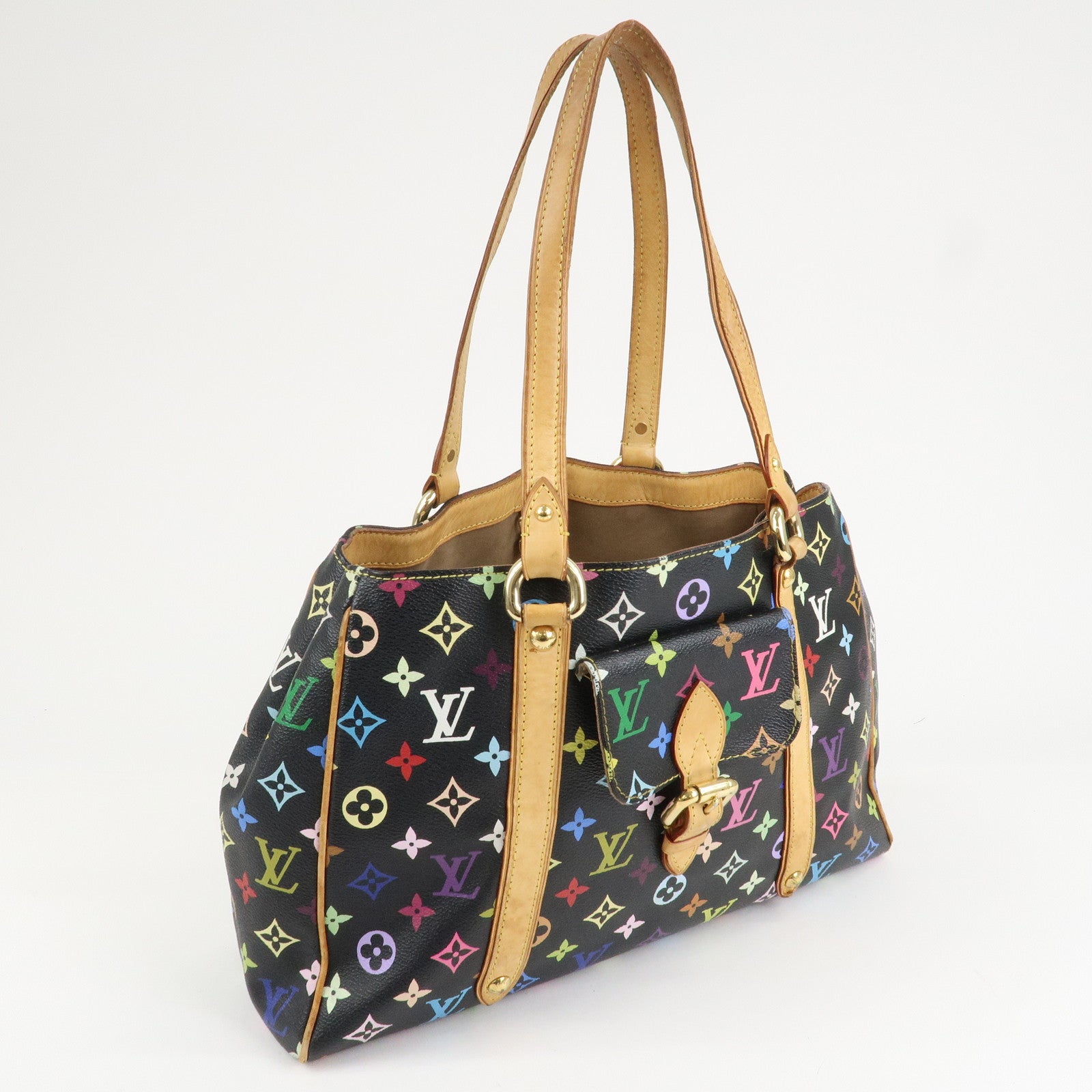 Louis Vuitton Monogram Multicolor Aurelia MM Shoulder Bag M40095 Used