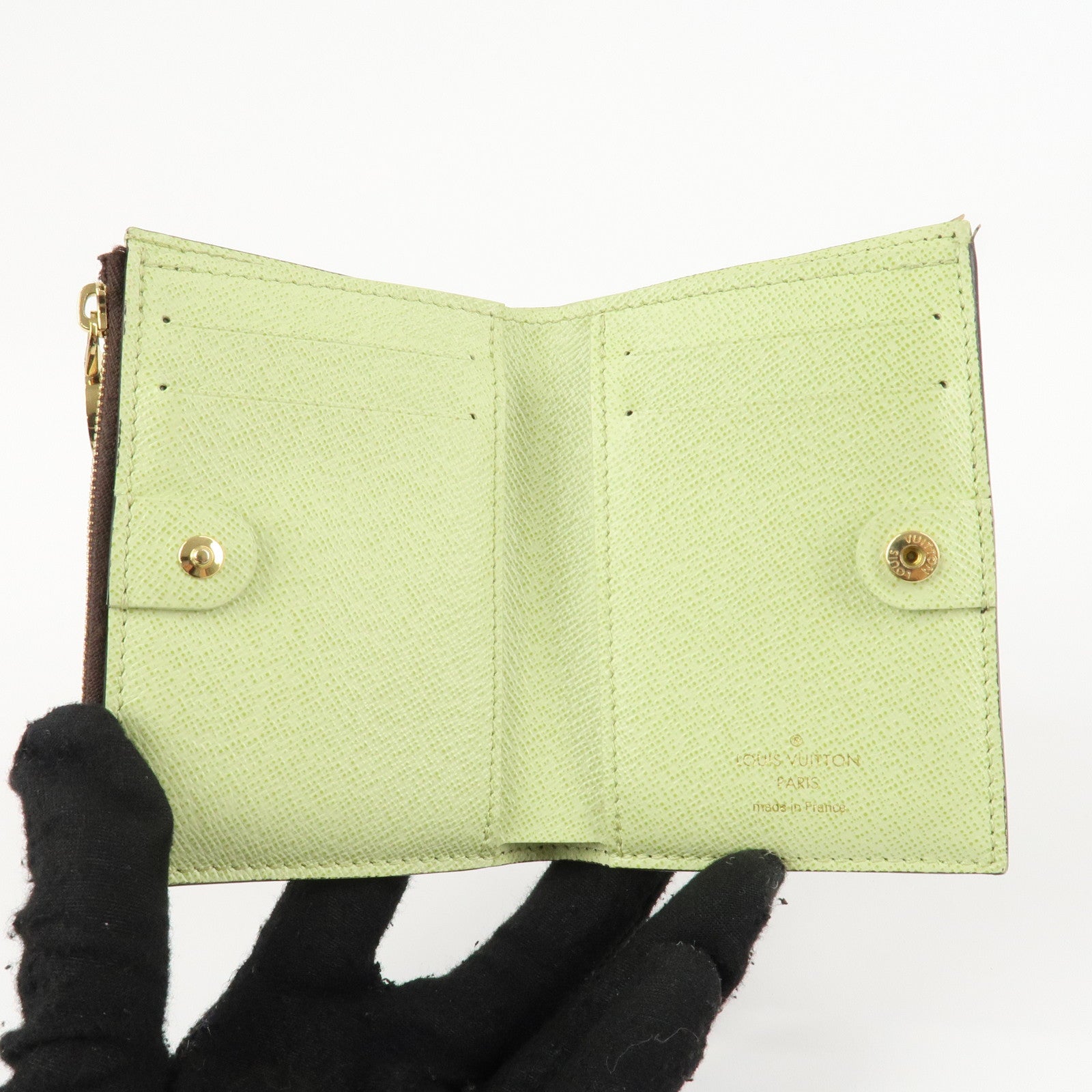 Louis Vuitton Monogram Canvas Portefeuille Lisa Wallet Veil Note M82382 Used