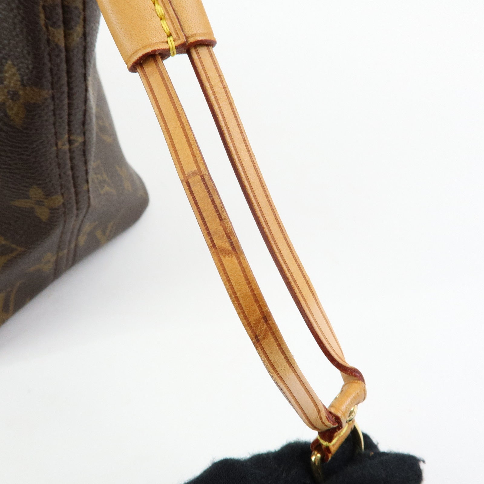 Louis Vuitton Monogram Neverfull MM Tote Shoulder Bag Brown M40156