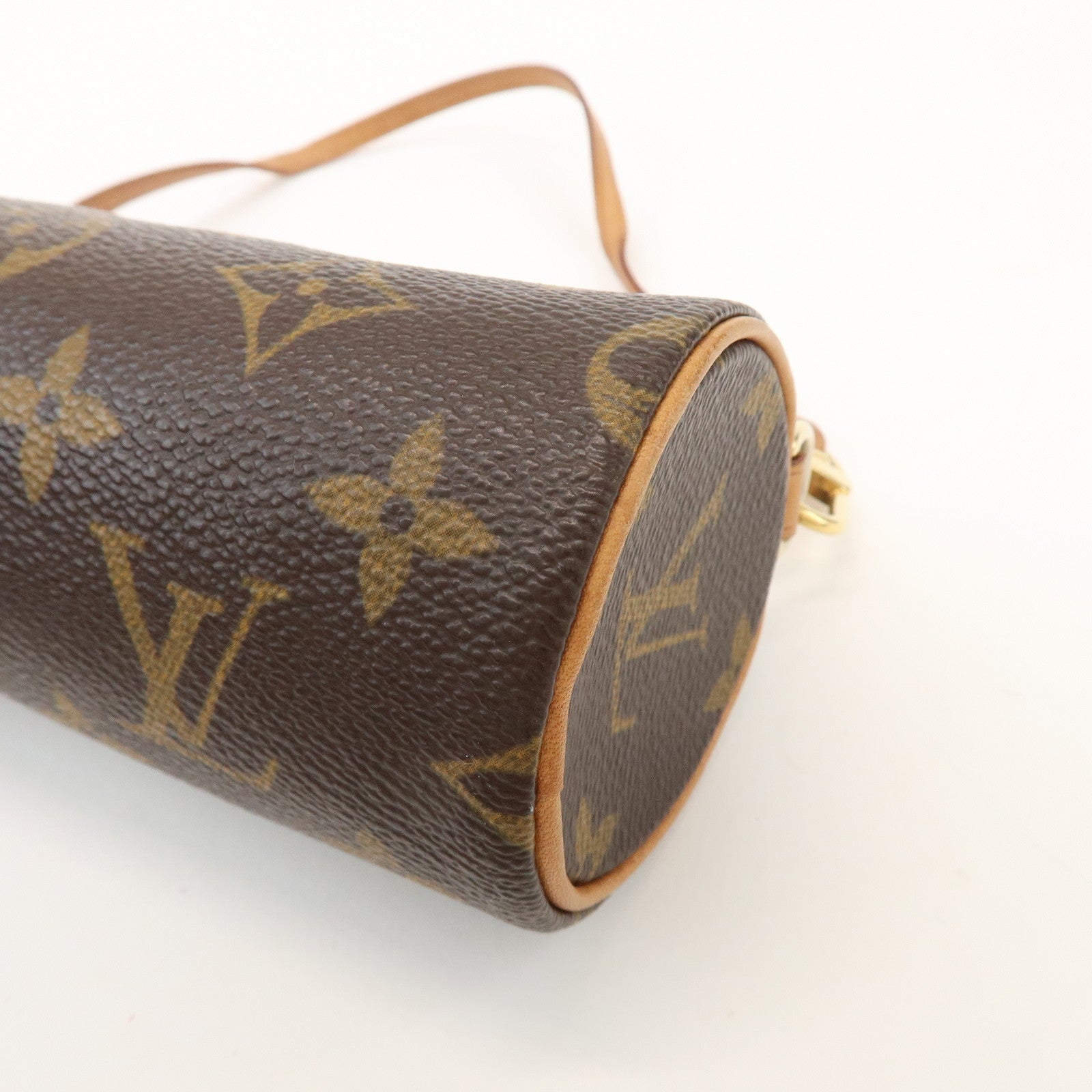 Louis Vuitton Monogram Mini Pouch for Papillon Bag Brown