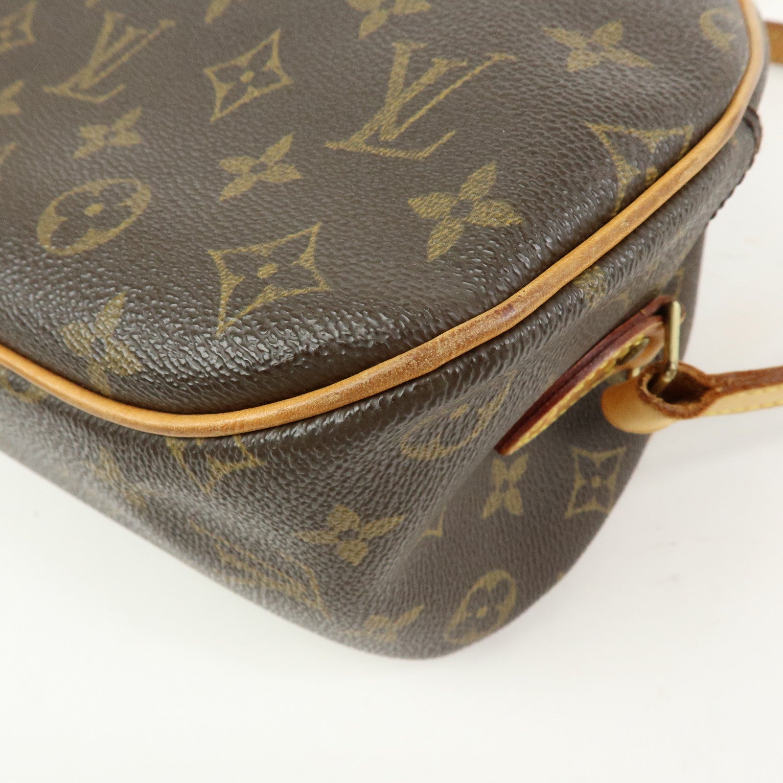 Louis Vuitton Monogram Blois Crossbody Shoulder Bag Brown M51221