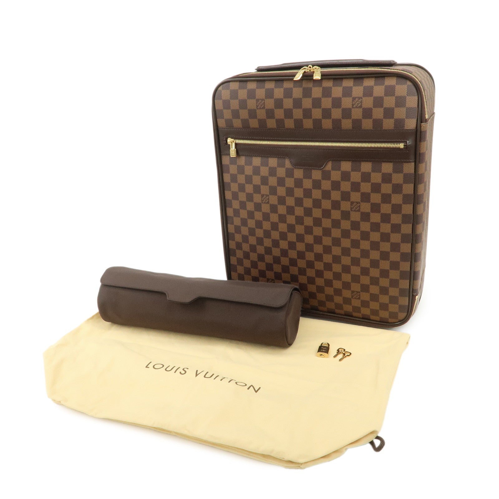 Louis Vuitton Damier Pegase 45 Carry Bag Damier Ebene N23293