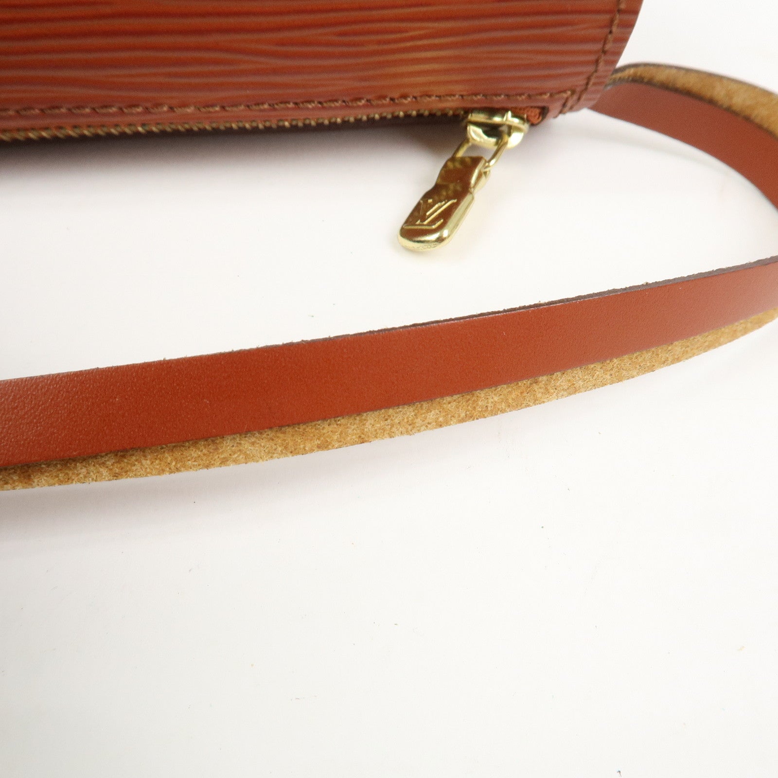 Louis Vuitton Epi Leather Mini Pouch For Soufflot Hand Bag
