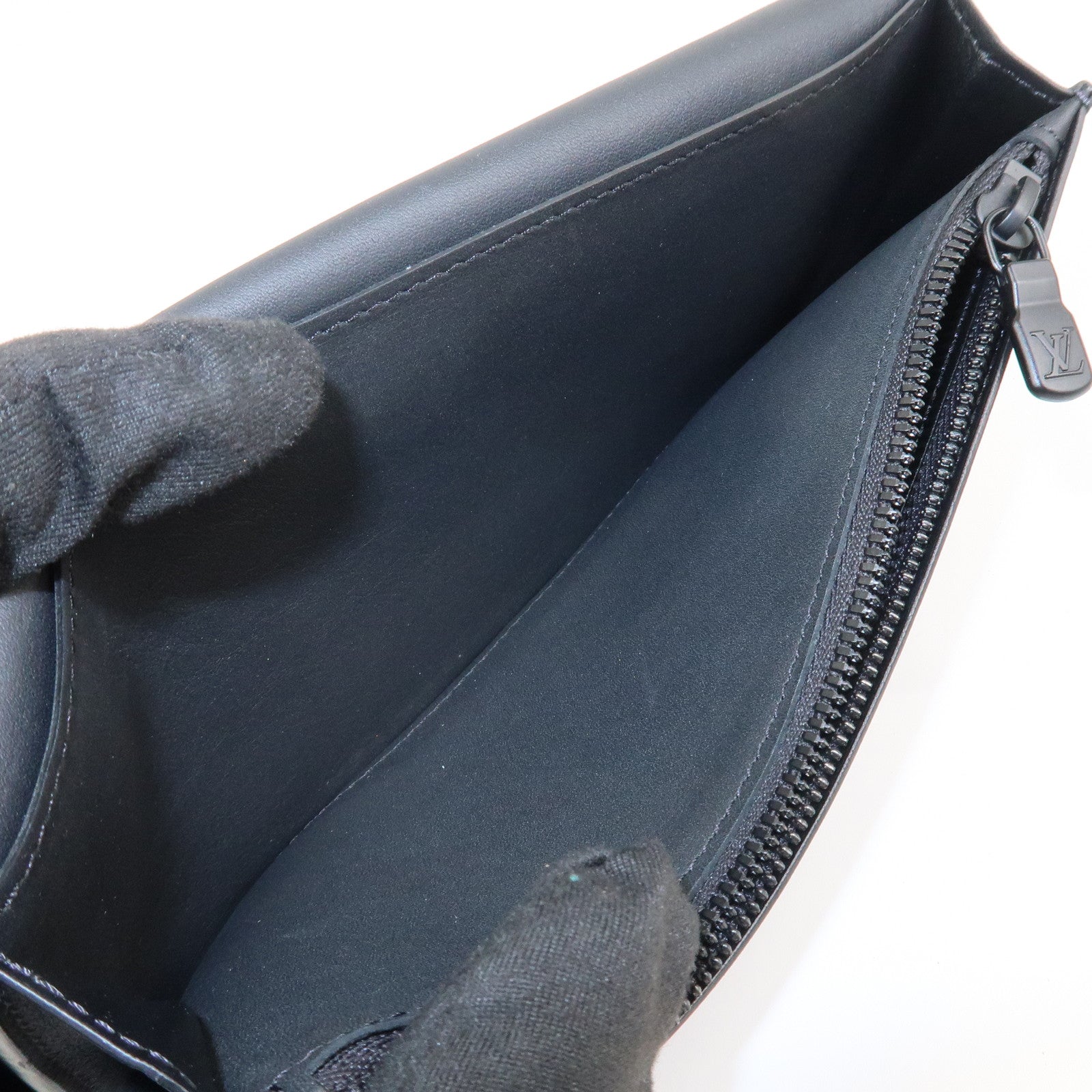 Louis Vuitton Monogram Shadow Portefeuille Brazza Wallet M62900
