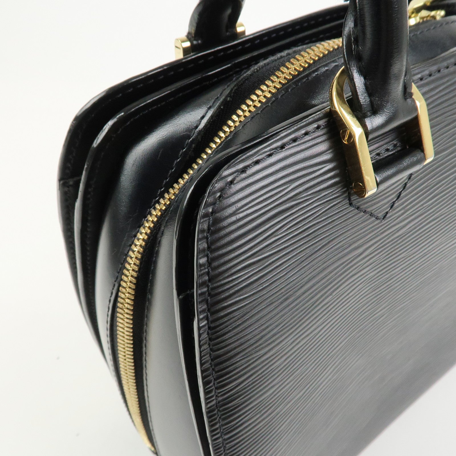 Louis Vuitton Epi Leather Pont Neuf Hand Bag Noir Black M52052