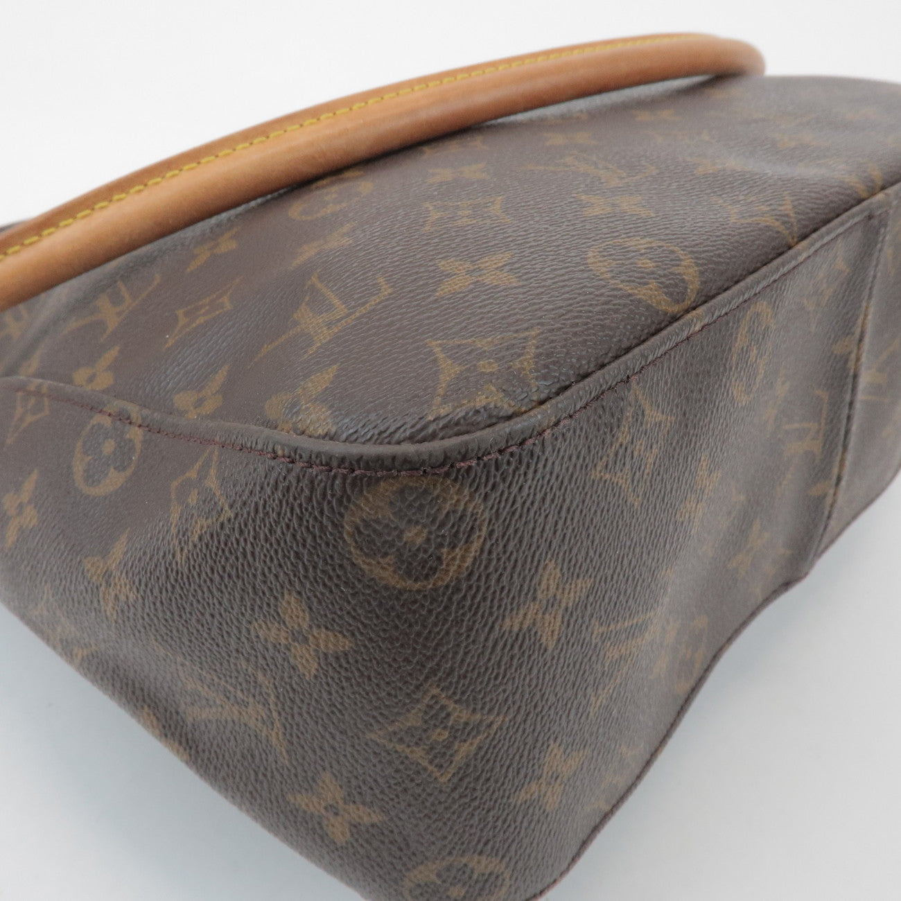 Louis Vuitton Monogram Looping GM Shoulder Bag Brown M51145