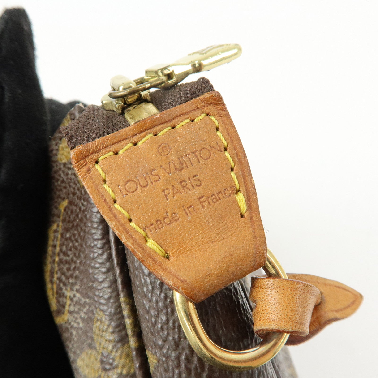 Louis Vuitton Monogram Pochette Accessoires Pouch Hand Bag M51980