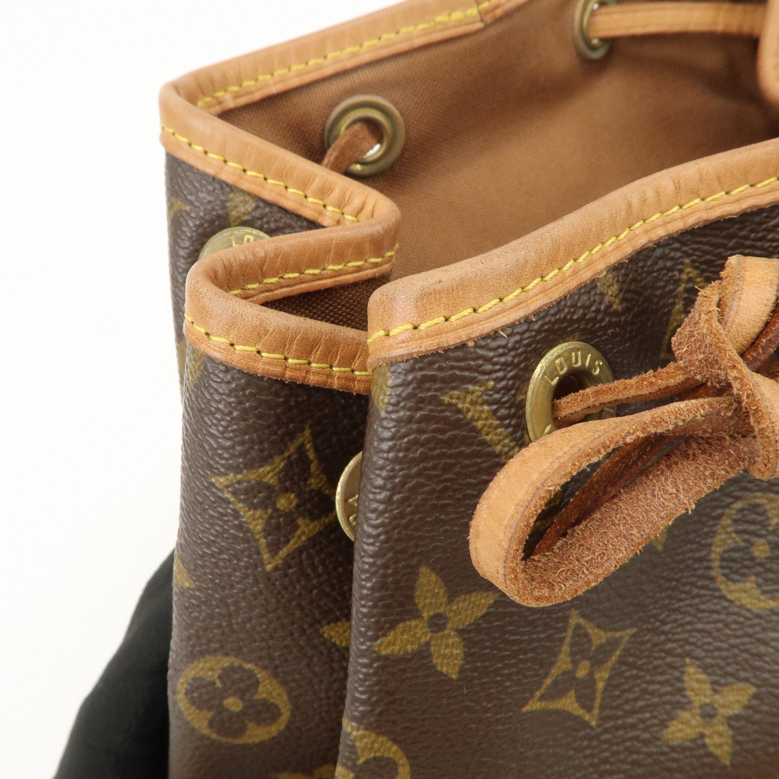 Louis Vuitton Monogram Montsouris MM Backpack Brown M51136