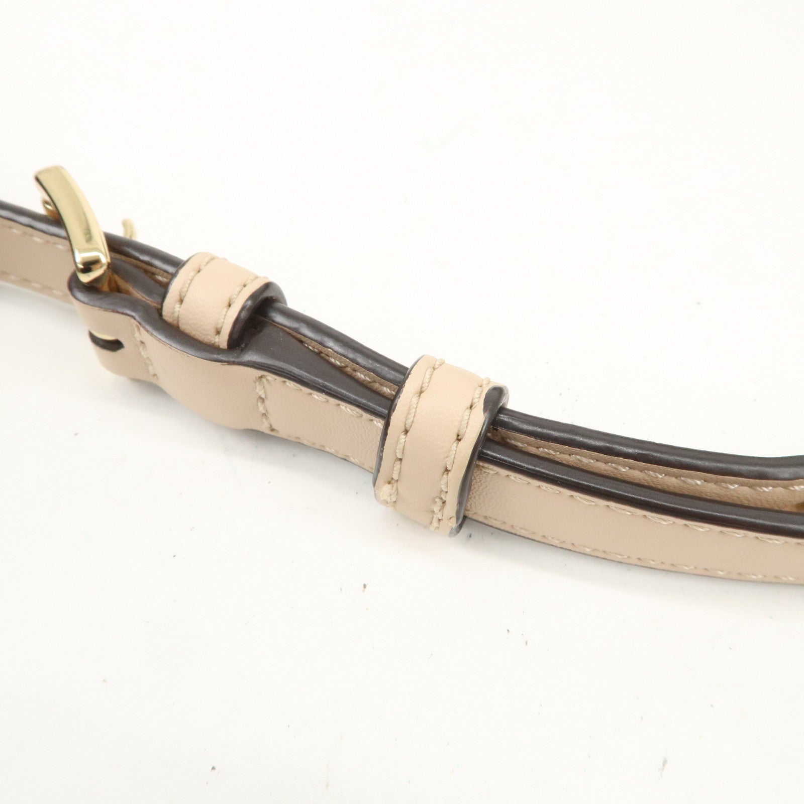 MICHAEL KORS PVC Leather Shoulder Bag Crossbody Bag Brown