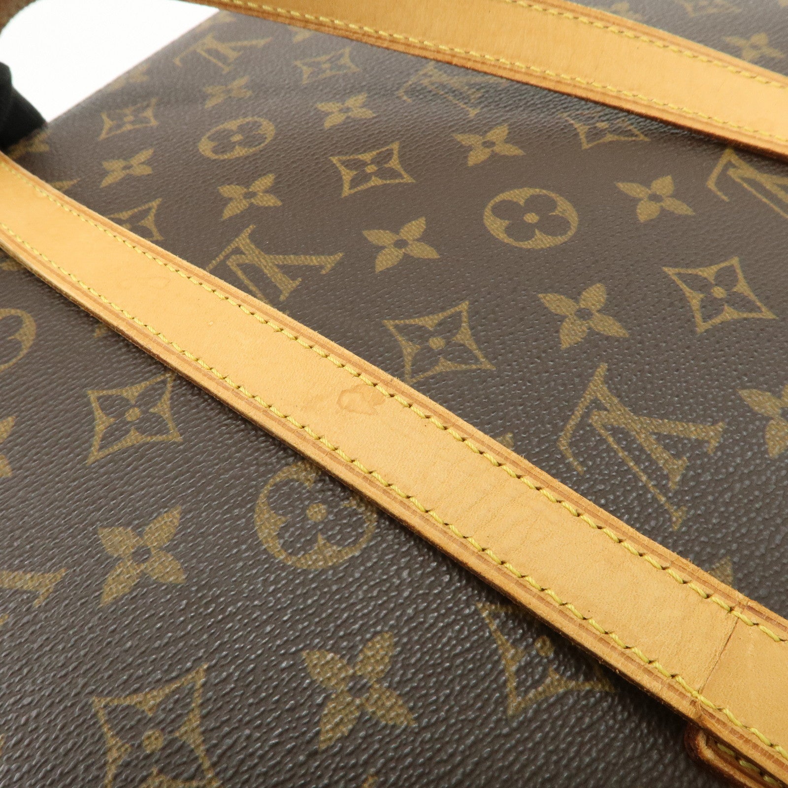 Louis Vuitton Monogram Luco Tote Bag Shoulder Bag Brown M51155