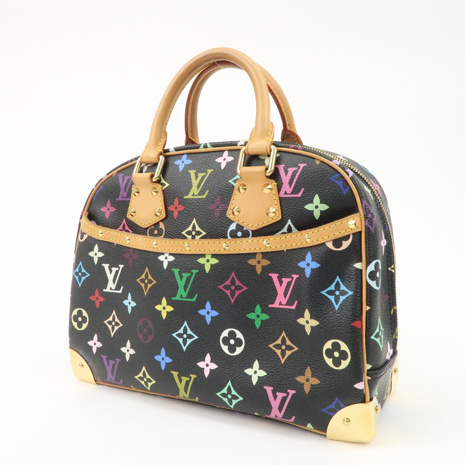 Louis Vuitton Monogram Multicolor Trouville Hand Bag M92662