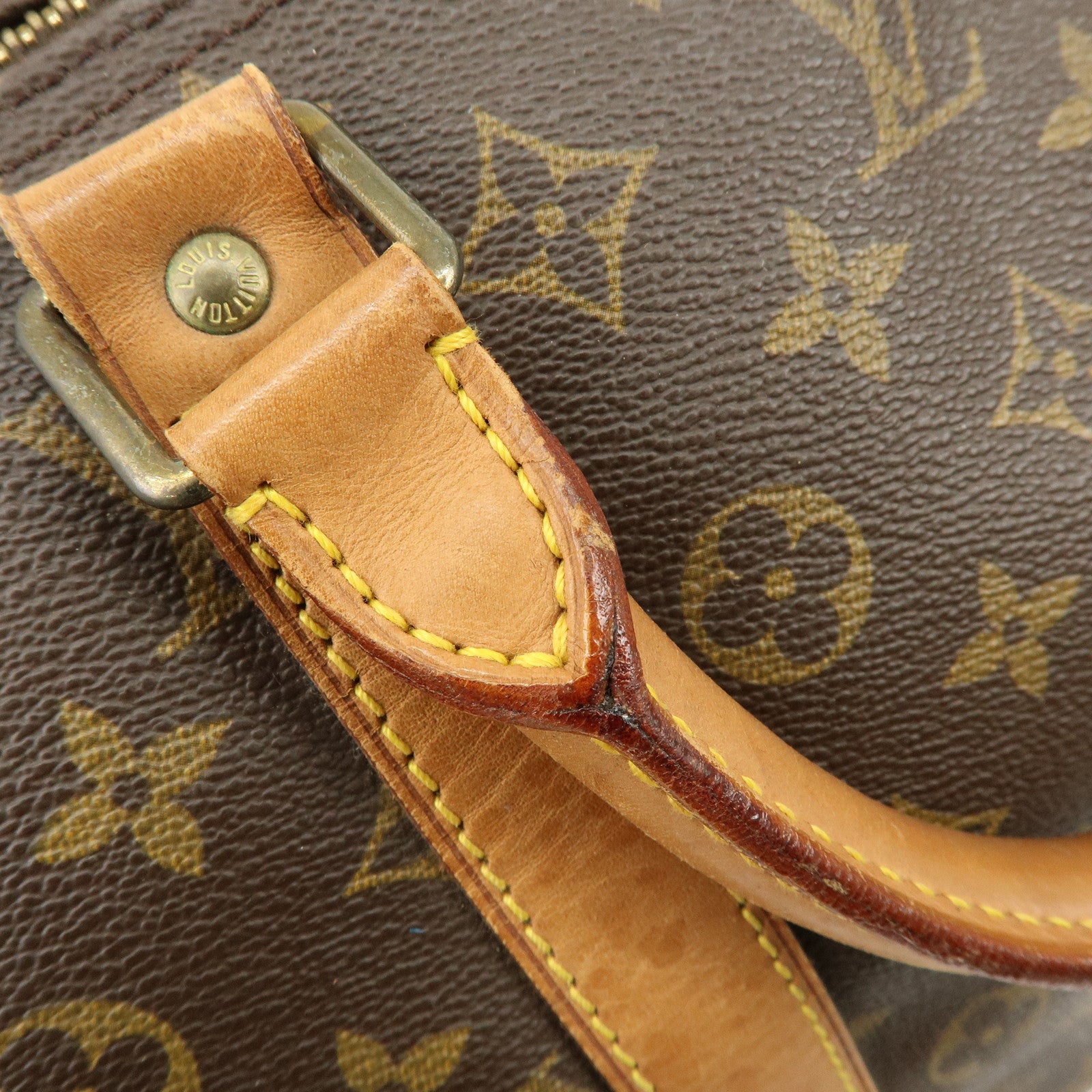 Louis Vuitton Monogram Keep All 55 Boston Bag Brown M41424