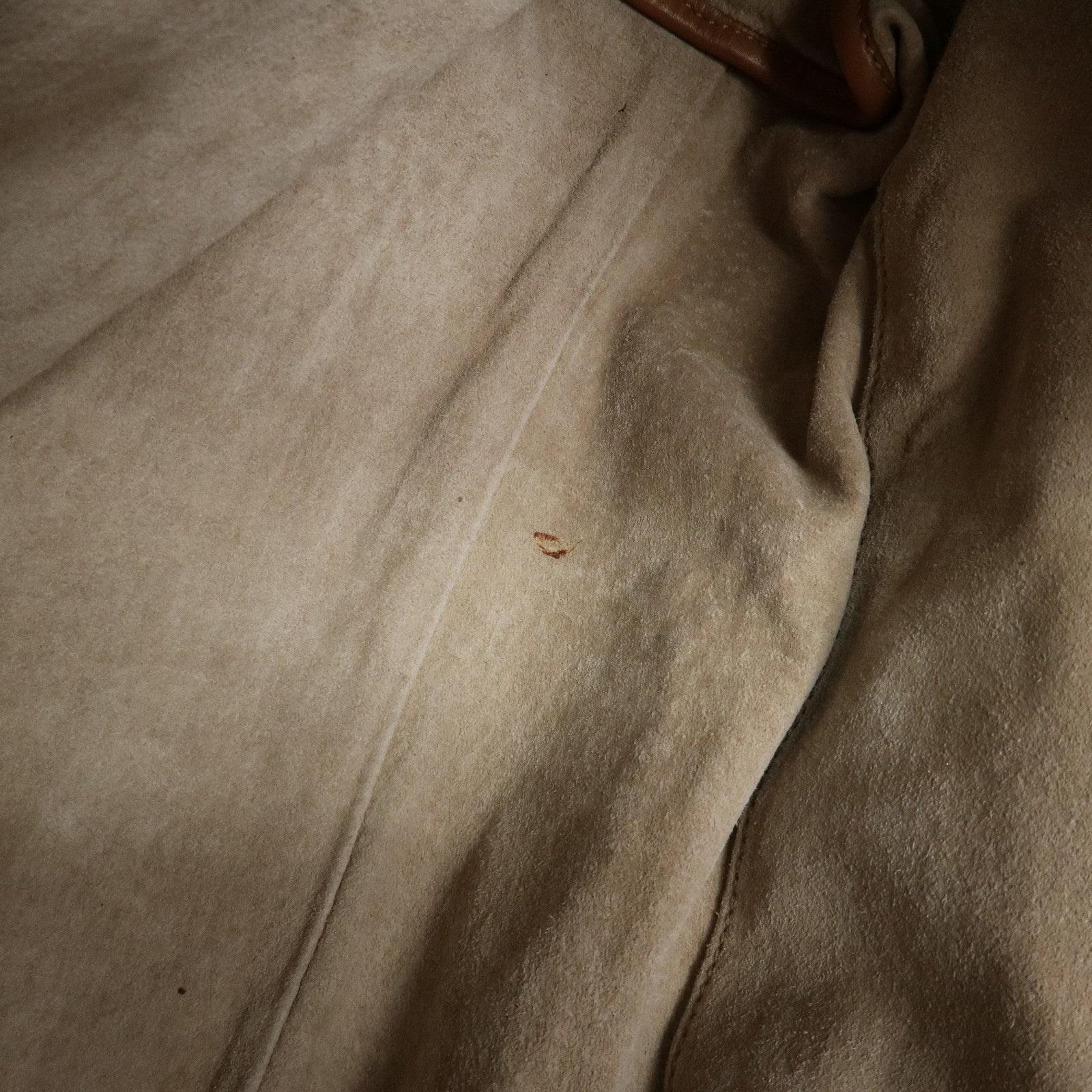 PRADA Logo Leather 2Way Tote Bag Shoulder Bag Brown BN1713