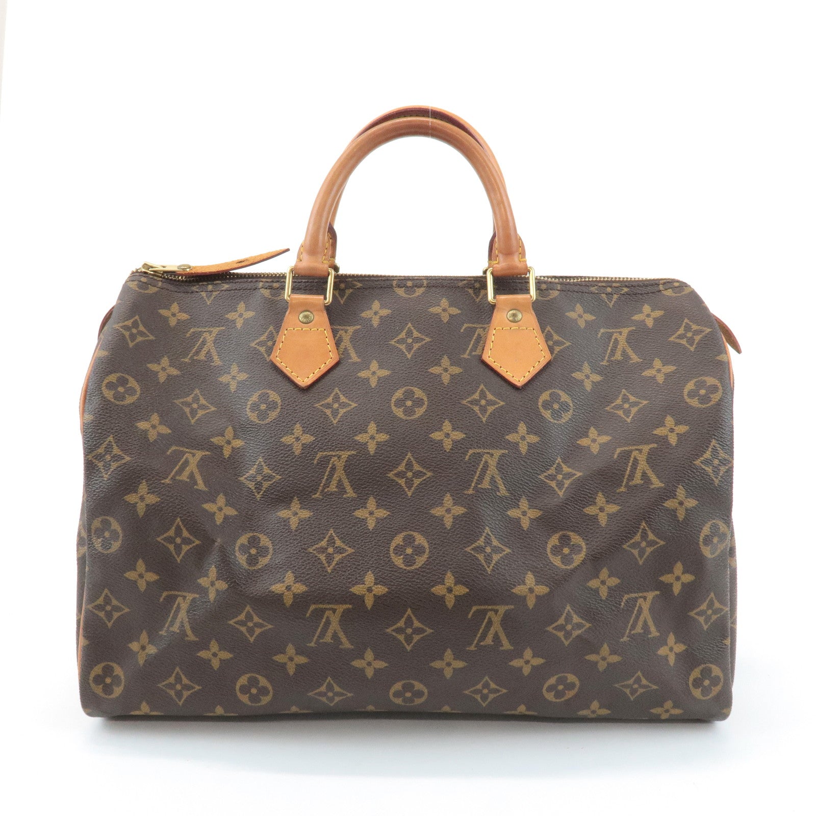 Louis Vuitton Monogram Speedy 35 Boston Bag Hand Bag M41524
