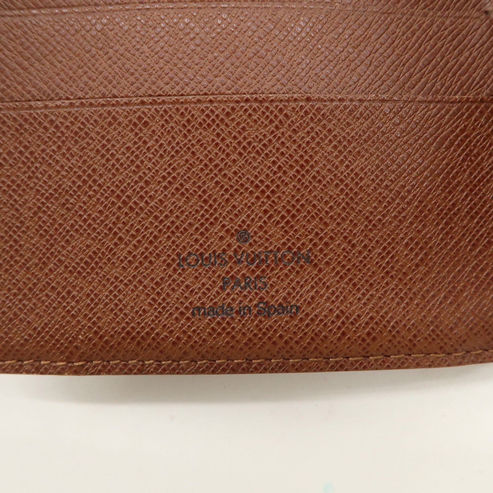 Louis Vuitton Monogram Portefeuille Marco Bi-fold Wallet M61675 Used