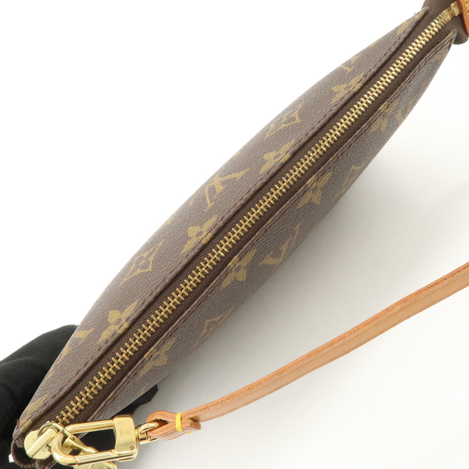 Louis Vuitton Monogram Pochette Accessoires Hand Bag Brown M51980