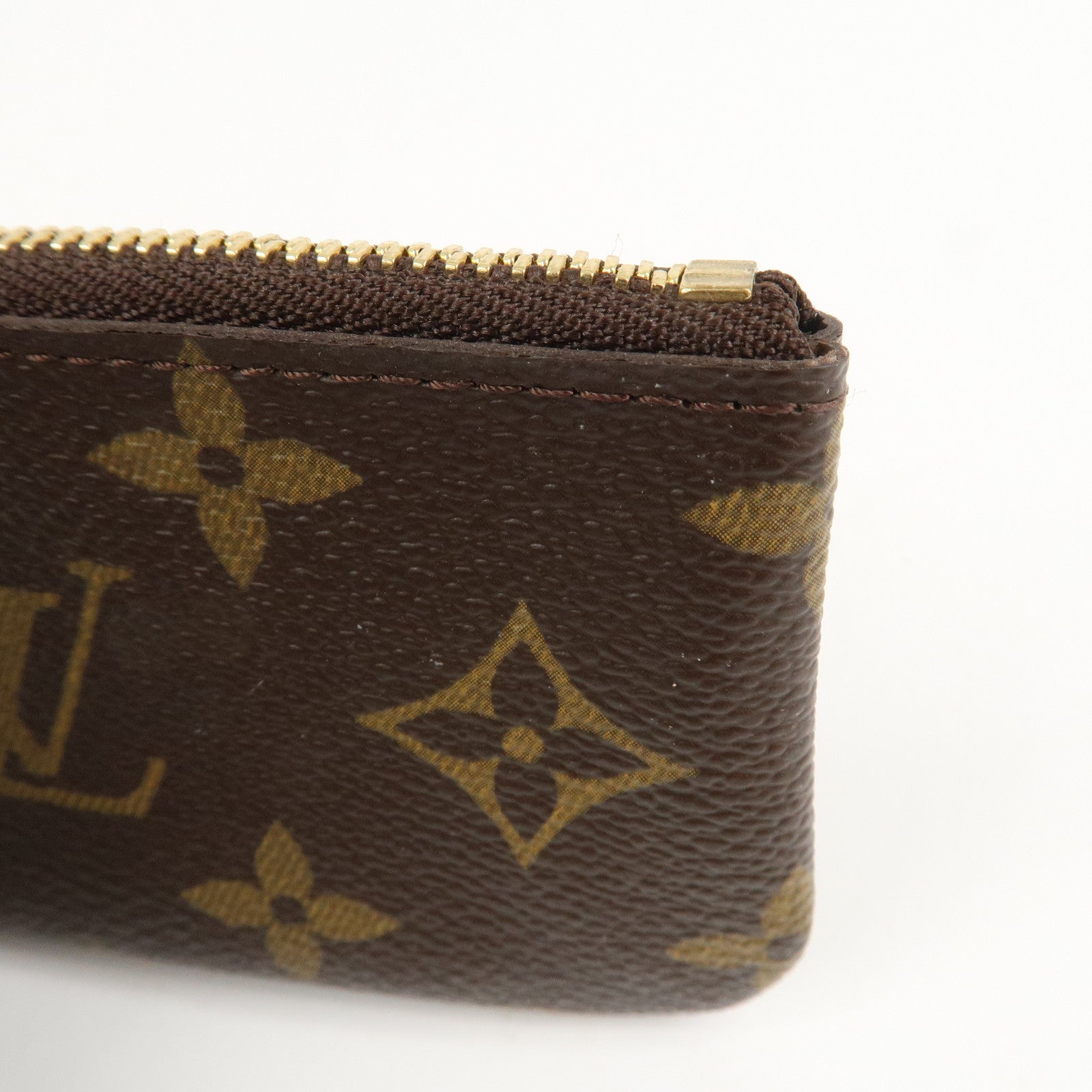 Louis Vuitton Monogram Pochette Cles Coin Case Key Case M62650
