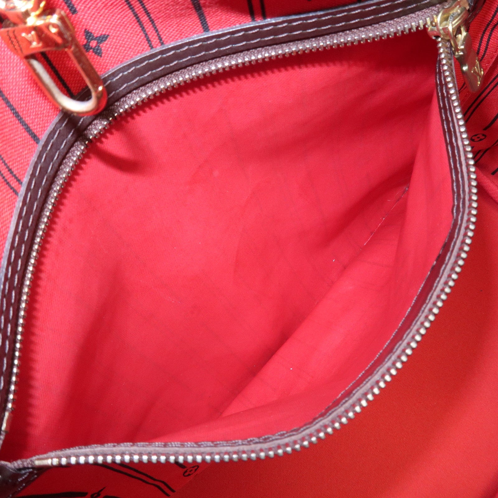 Louis Vuitton Damier Ebene Canvas Neverfull MM Tote Bag N51105