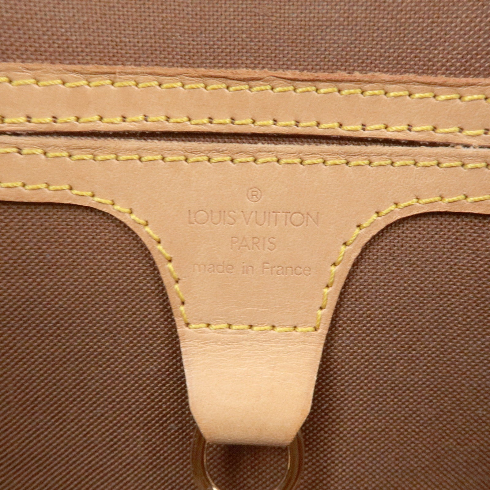 Louis Vuitton Monogram Ellipse PM Hand Bag Brown Gold HDW M51127