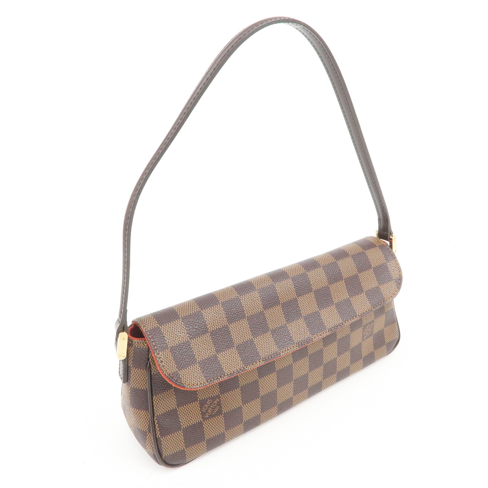 Louis Vuitton Damier Recoleta Shoulder Bag Ebene M51299