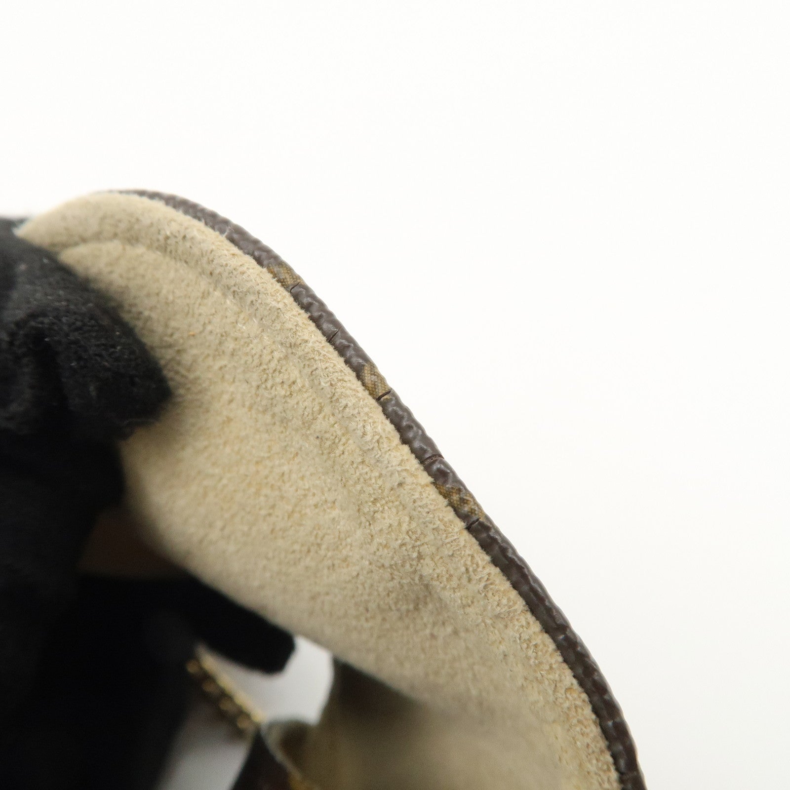 Louis Vuitton Monogram Etui Telefonne MM Brown M66546 Used