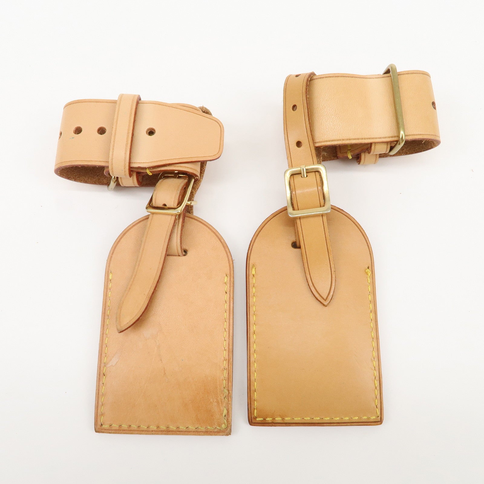 Louis Vuitton Set of 10 Leather Name Tag & Poignet