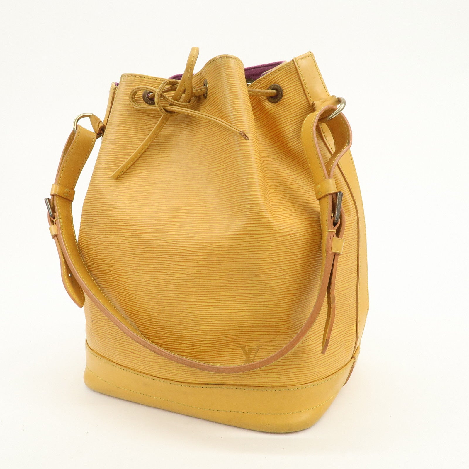 Louis Vuitton Epi Noe Leather Shoulder Bag Tassili Yellow M44009