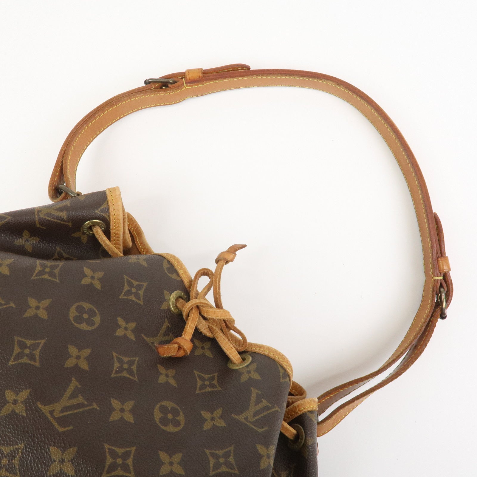 Louis Vuitton Monogram Noe Shoulder Bag Hand Bag Brown M42224