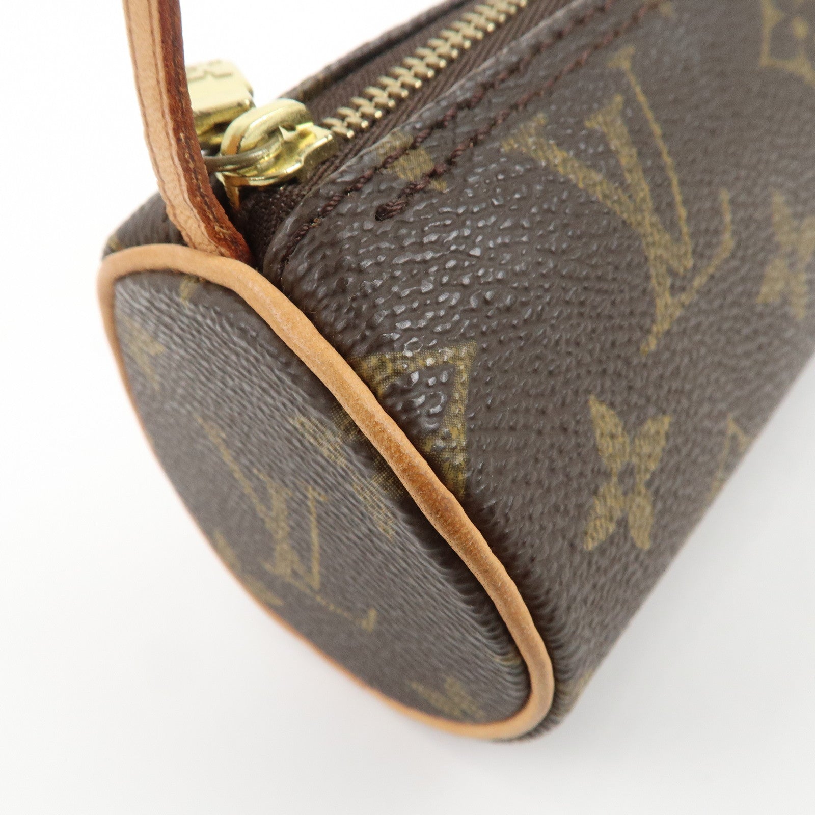Louis Vuitton Monogram Mini Pouch for Papillon Bag Brown