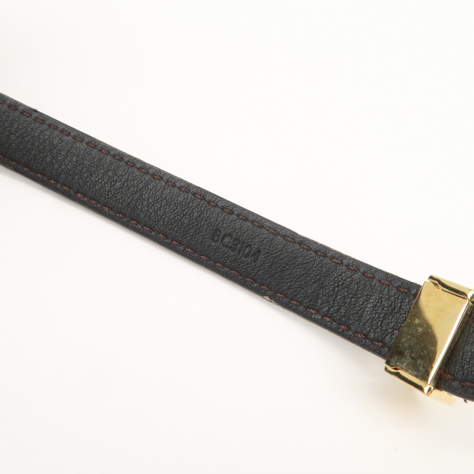 Louis Vuitton Monogram Canvas Box It Bracelet Brown M6740