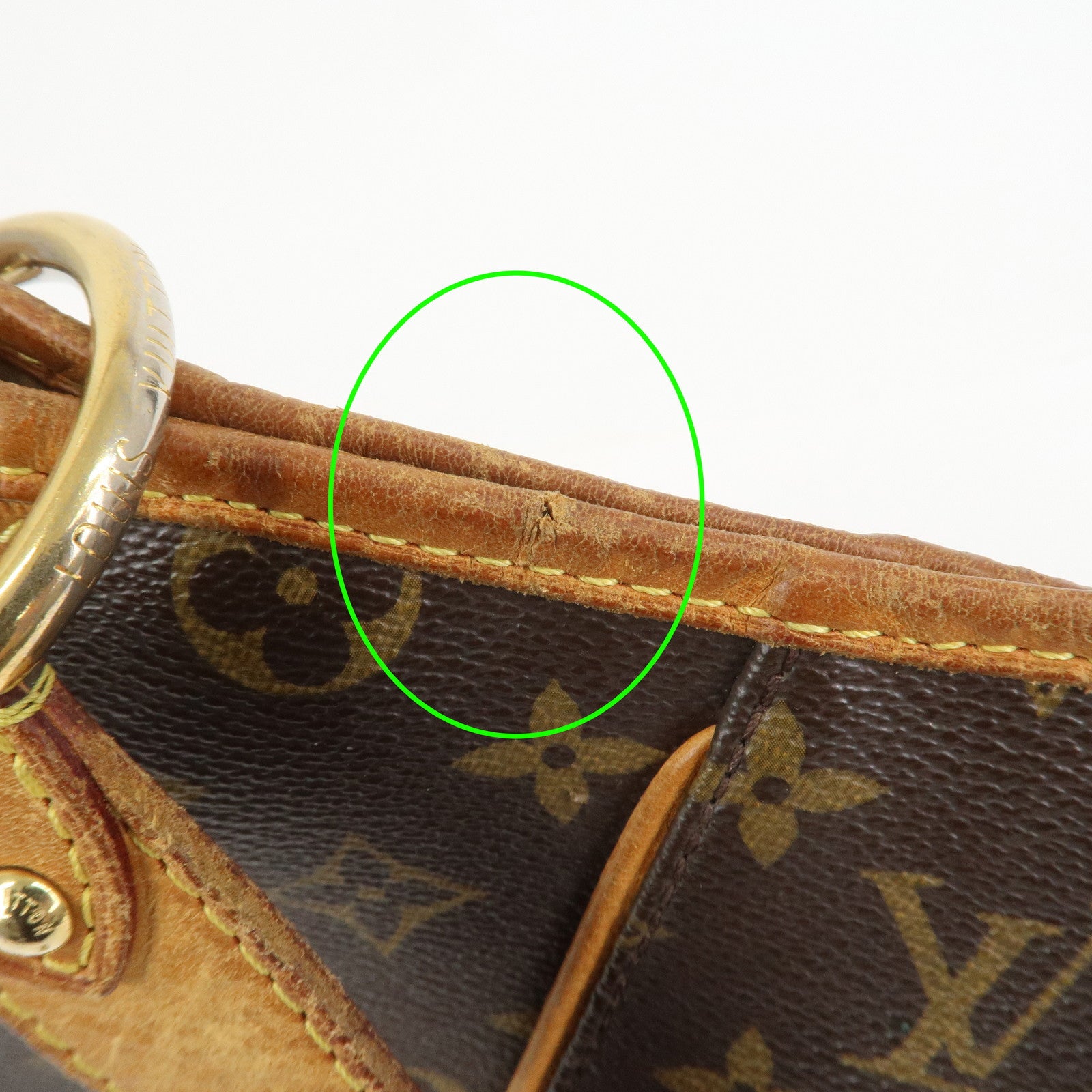 Louis Vuitton Monogram Galliera PM Shoulder Bag Brown M56382