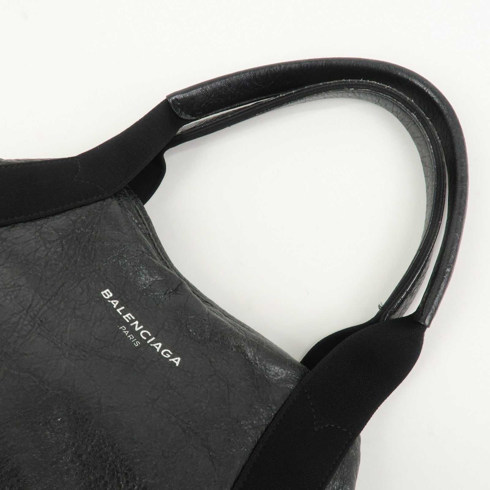 BALENCIAGA Exclusive Line Leather Black 339933