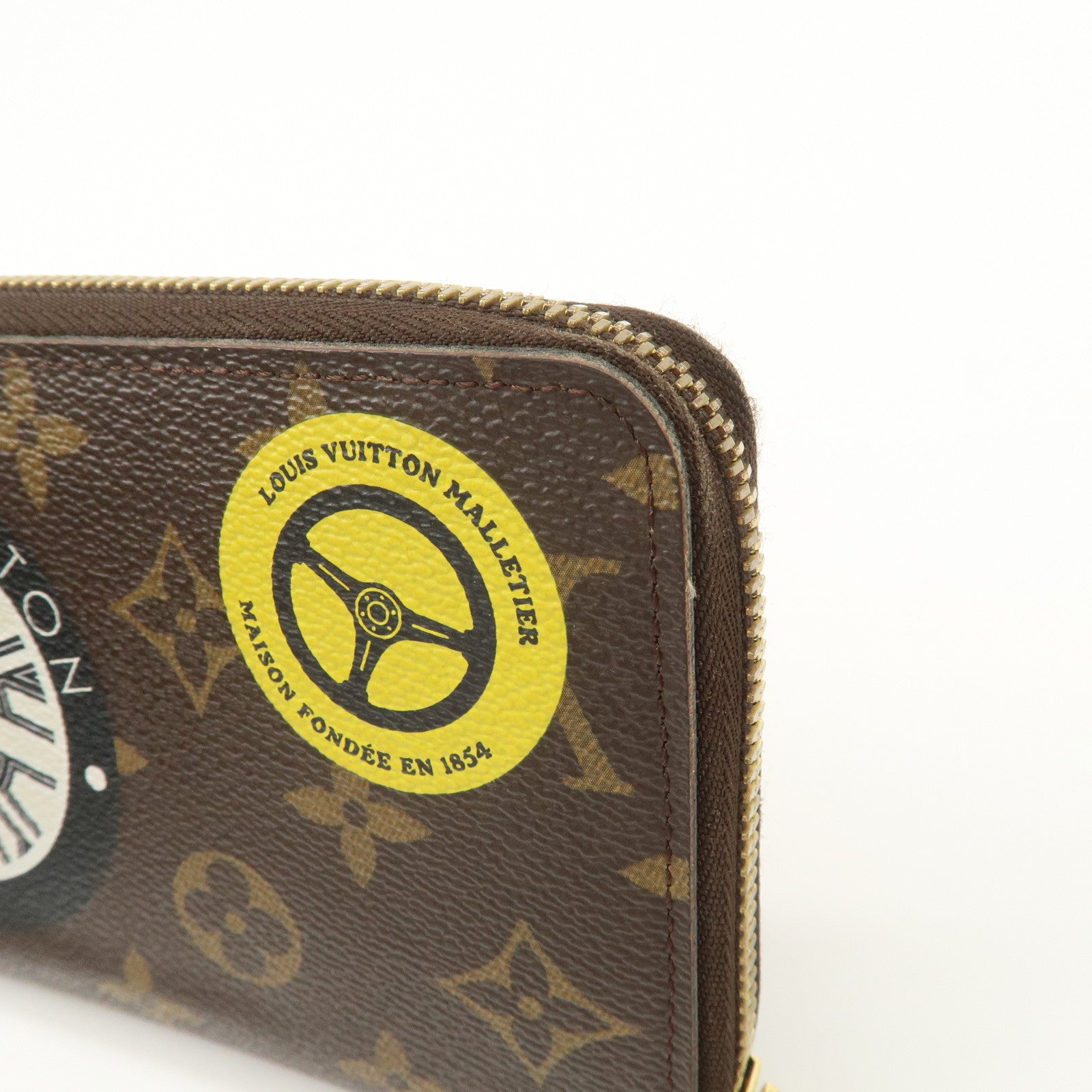 Louis Vuitton Monogram Canvas LV World Tour Zippy Wallet M62149