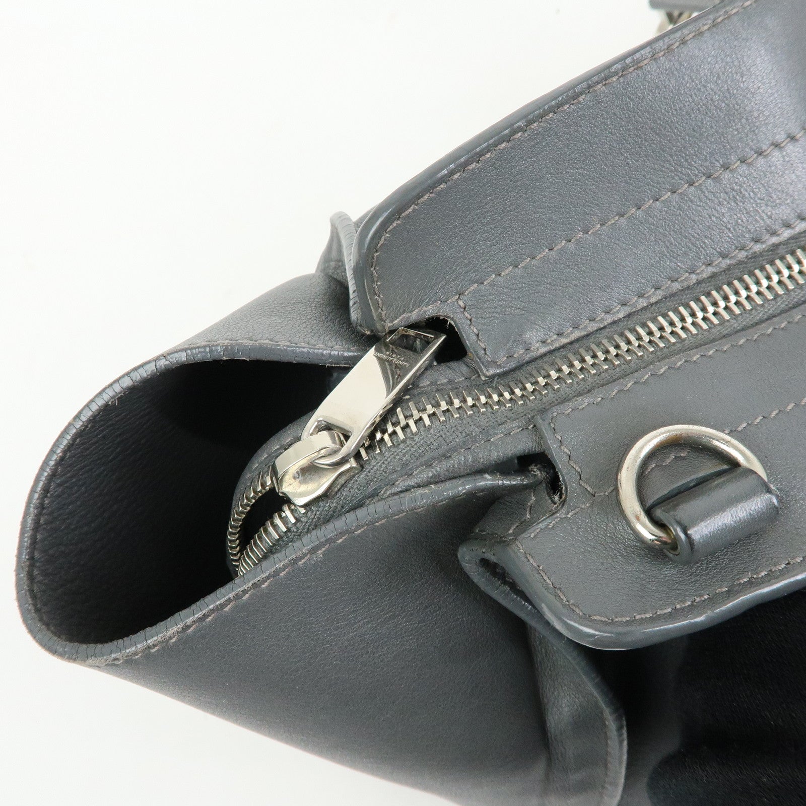 SAINT LAURENT PARIS Casandra Leather 2Way Hand Shoulder Bag 436832
