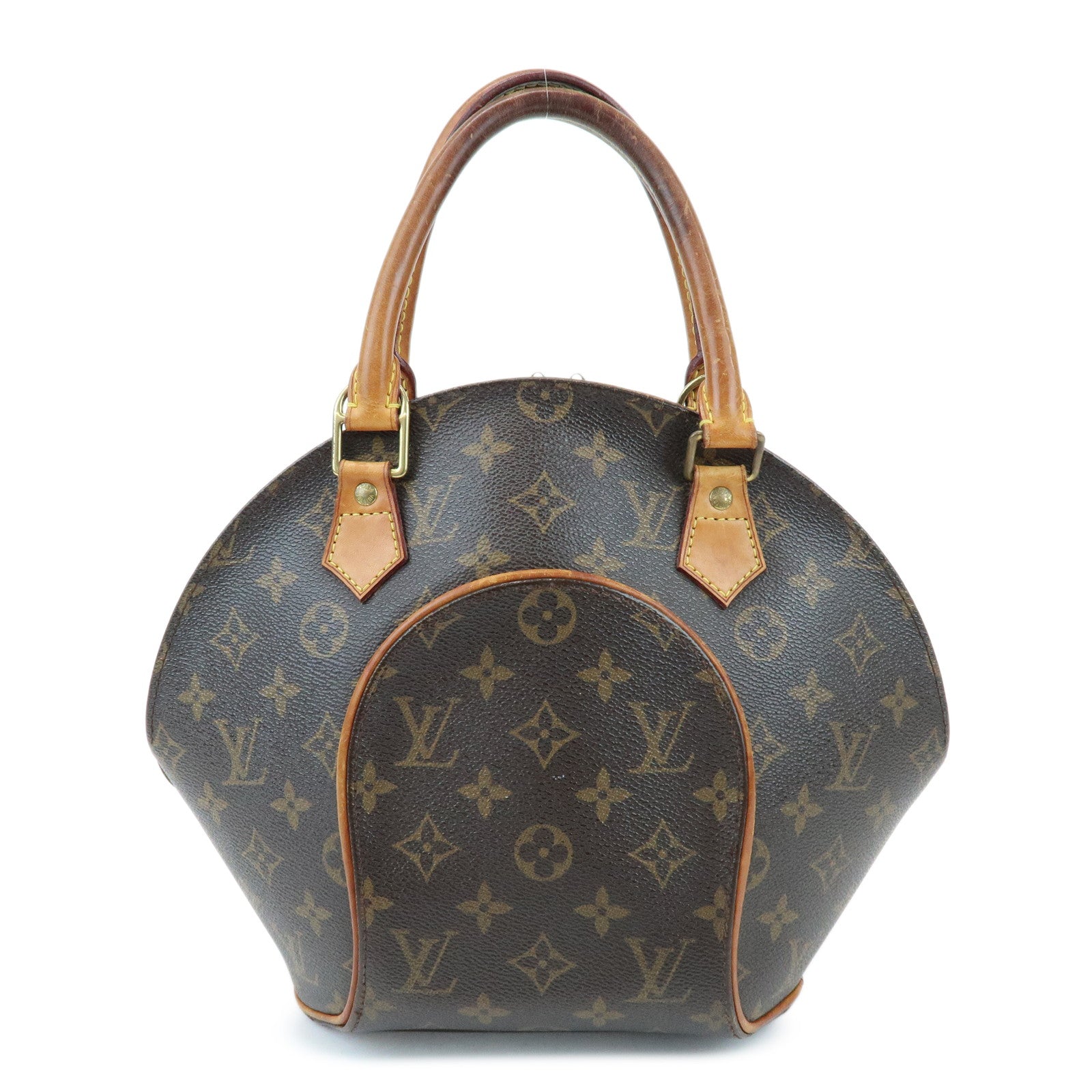 Louis Vuitton Monogram Ellipse PM Hand Bag Brown M51127