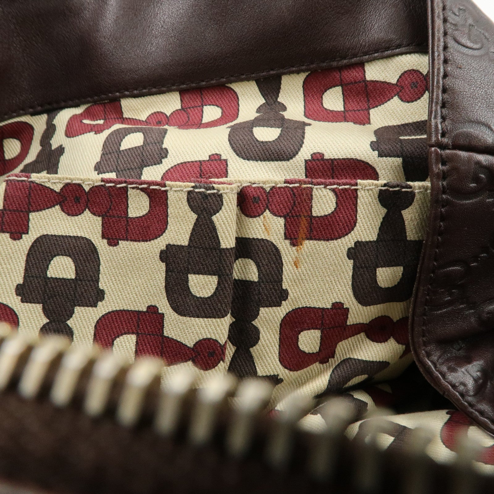 GUCCI Hysteria Guccissima Leather Hand Bag Shoulder Bag 197020