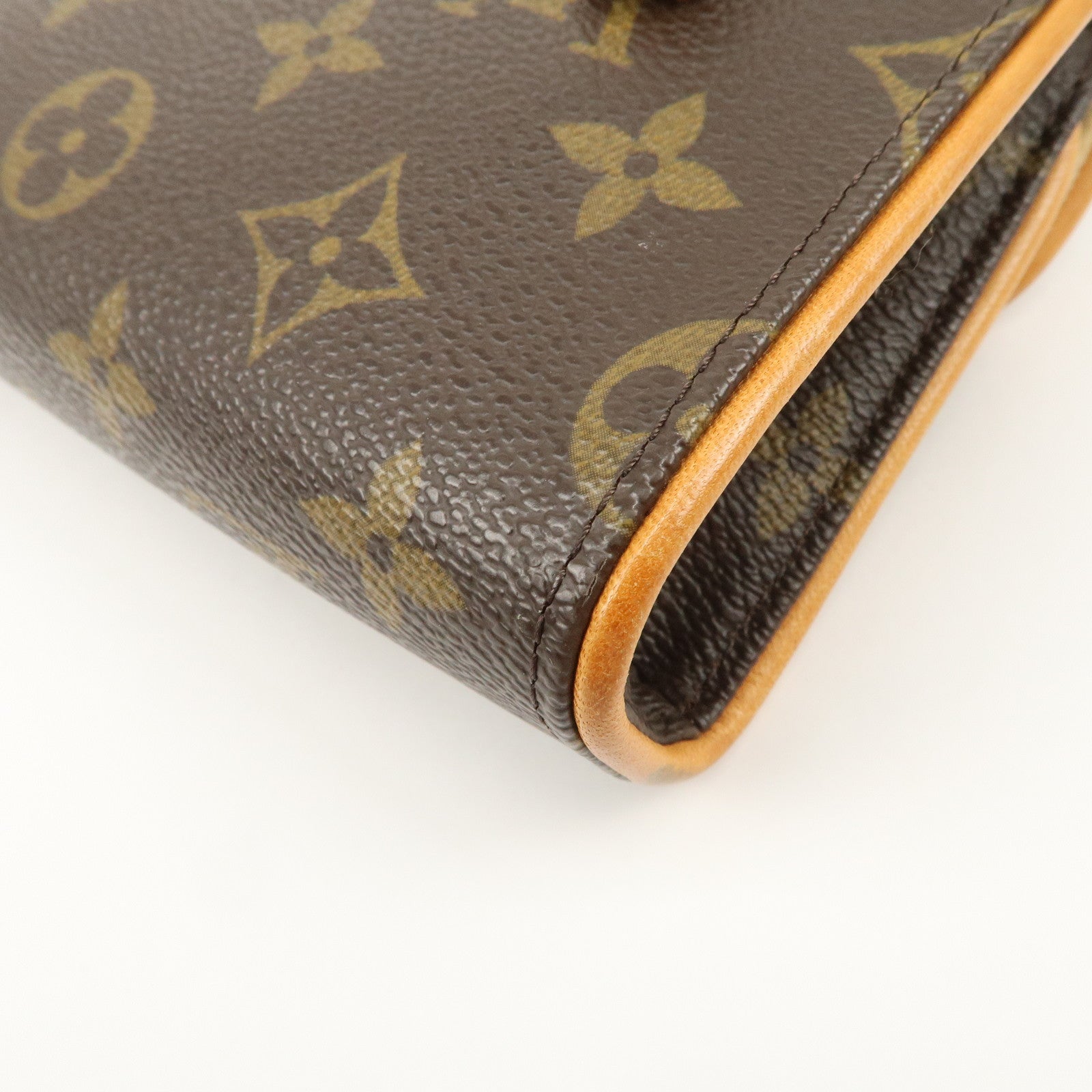 Louis Vuitton Monogram Pochette Florentine Waist Bag Belt M51855 Used