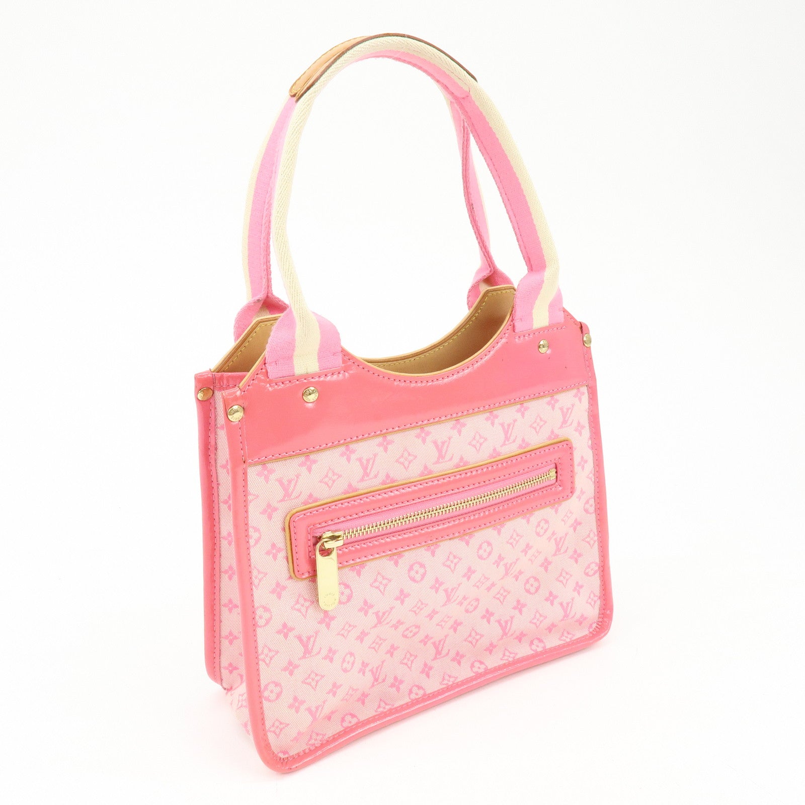 Louis Vuitton Monogram Mini Sac Catherine Hand Bag Pink M92930