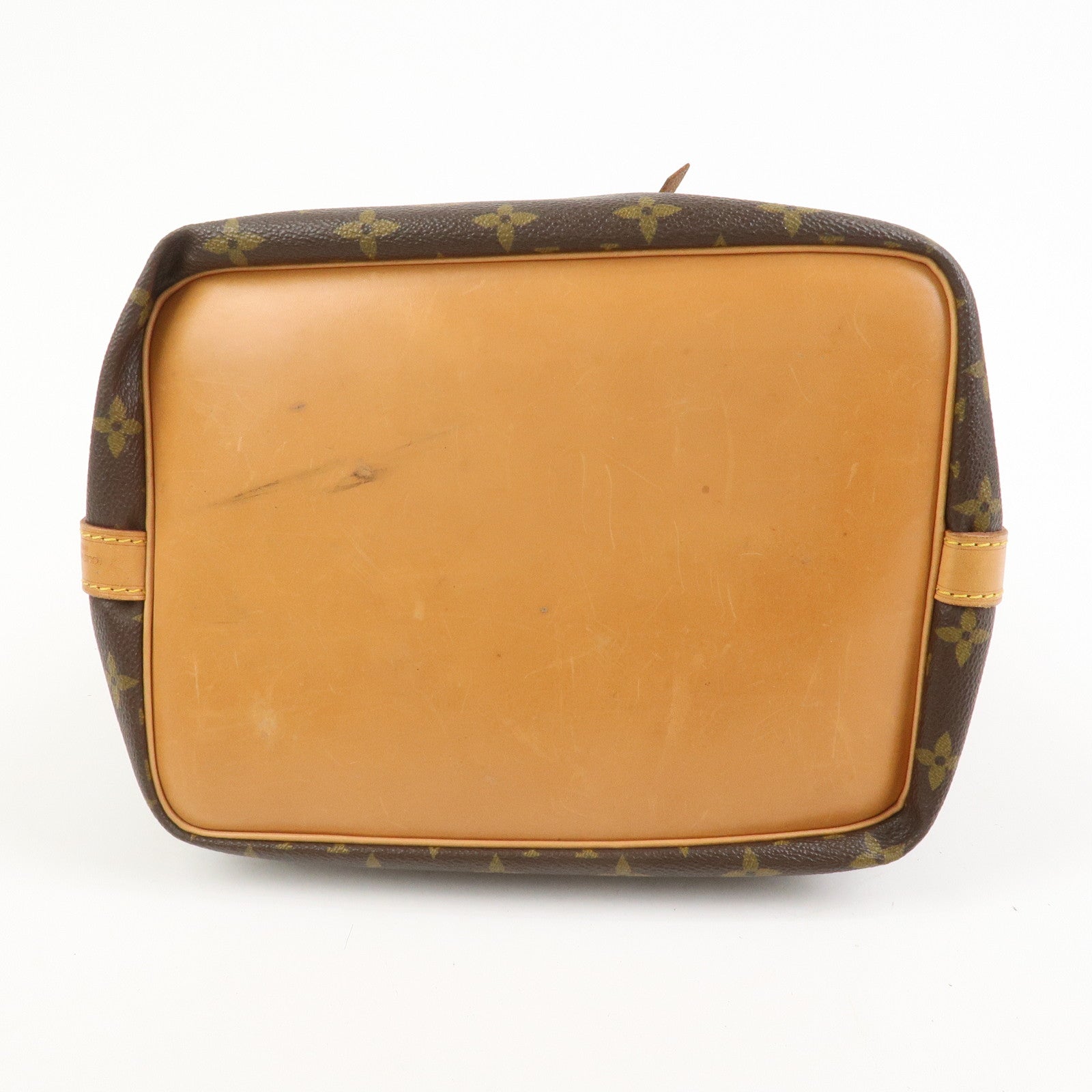 Louis Vuitton Monogram Petit Noe Shoulder Bag Brown M42226