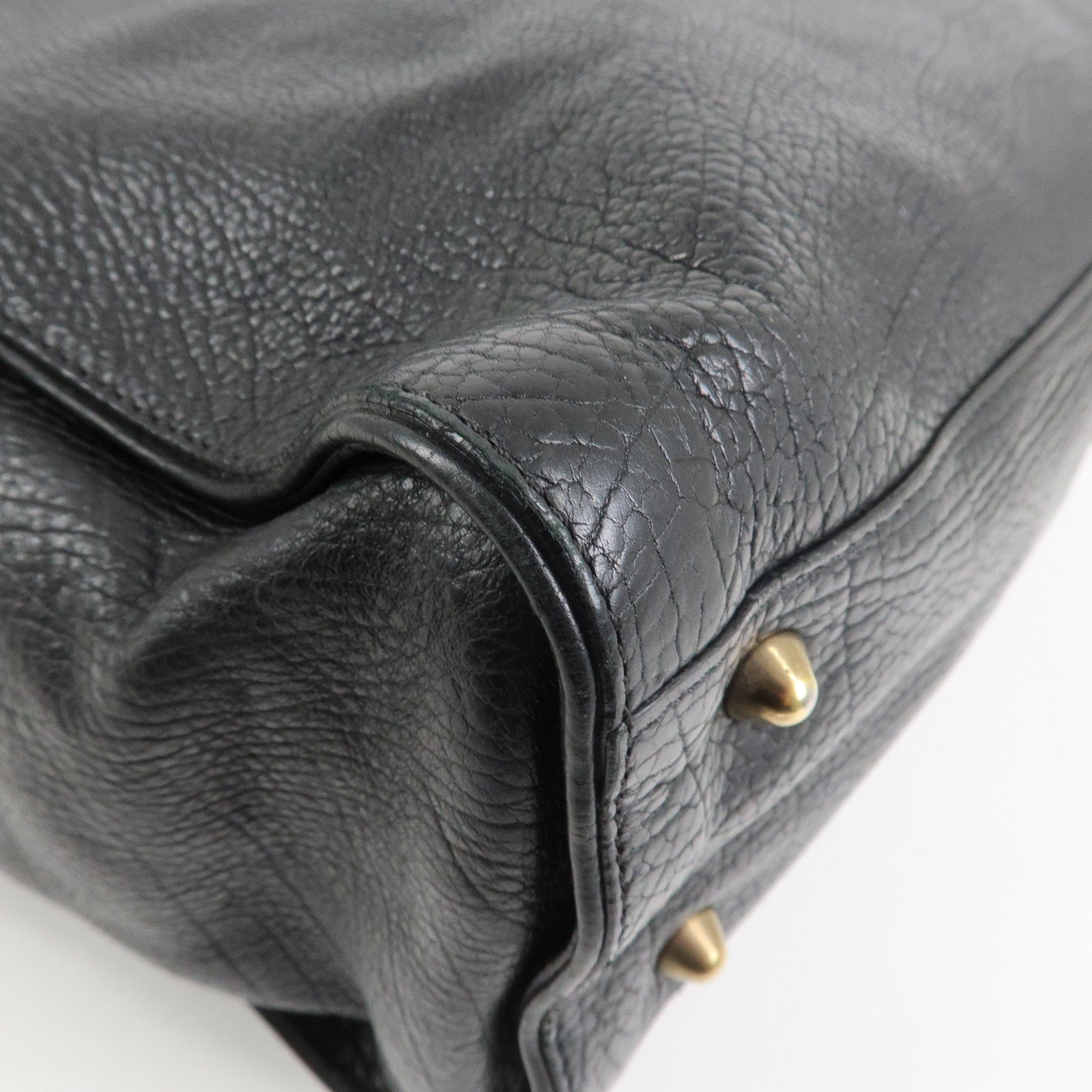 Chloe Paddington Leather 2Way Bag Shoulder Bag Black