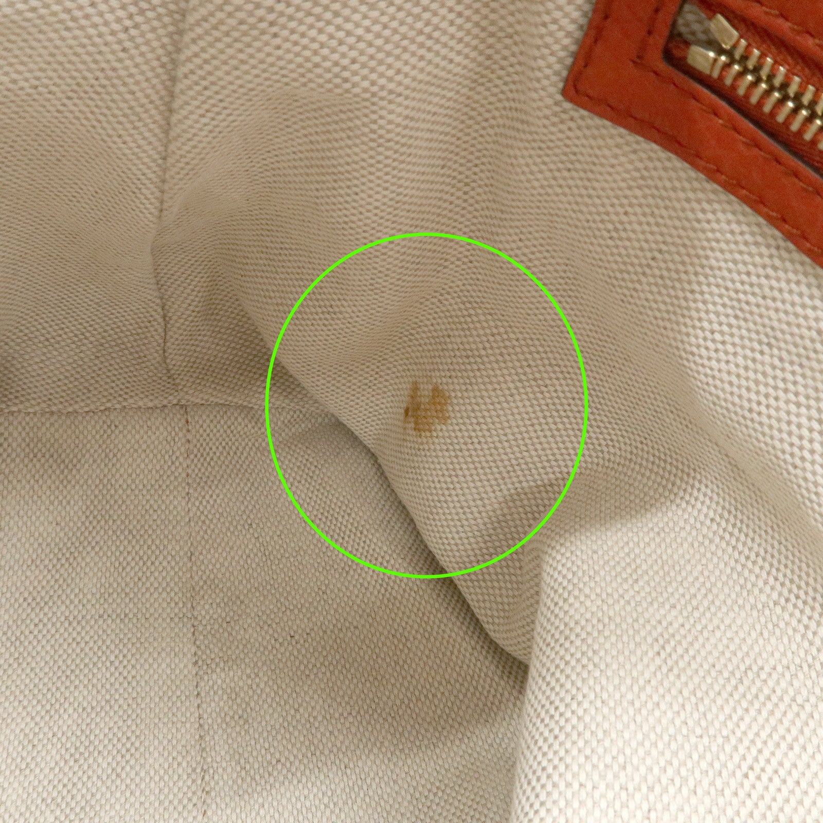 GUCCI SOHO Interlocking G Leather 2Way Hand Bag Orange 308362