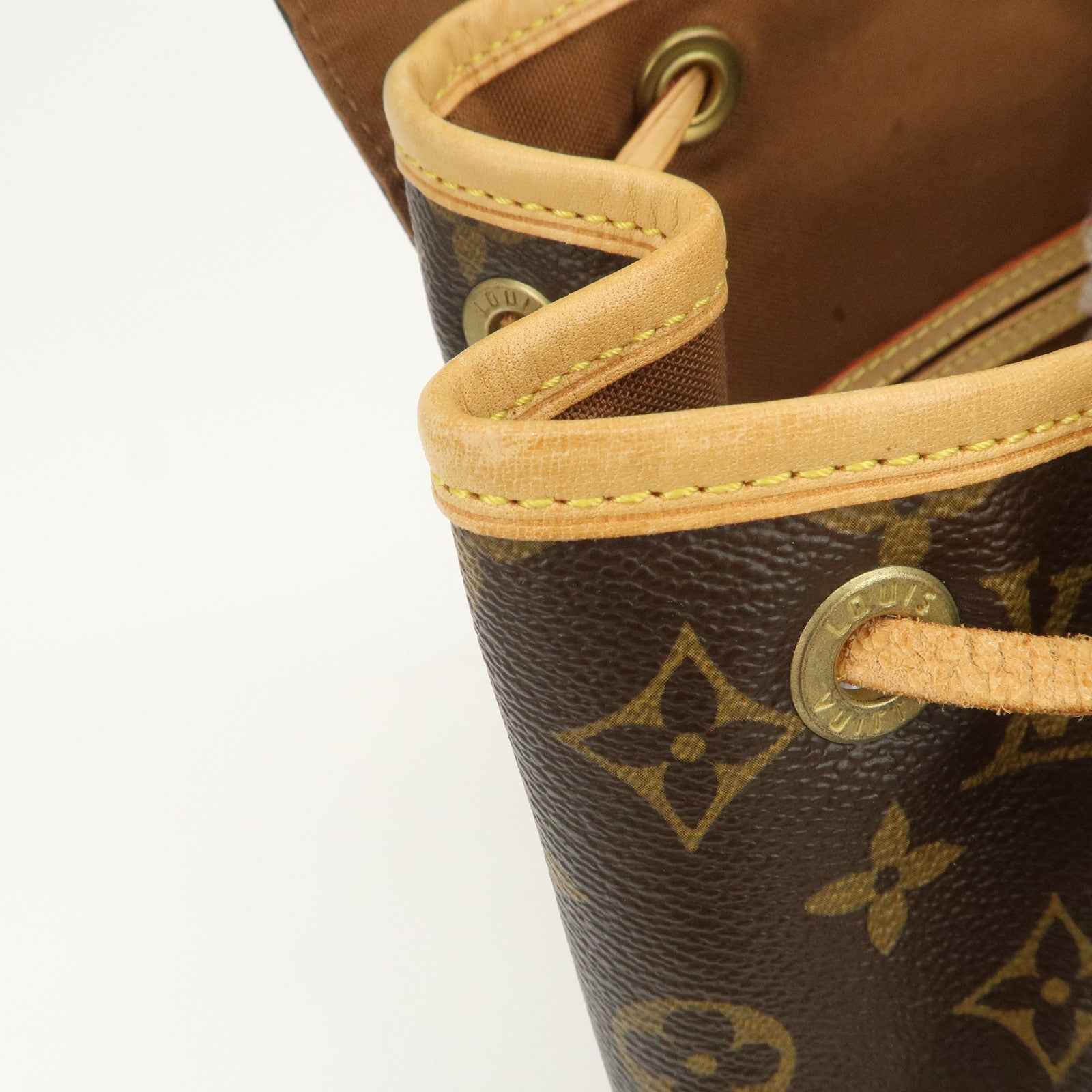 Louis Vuitton Monogram Canvas Montsouris MM Backpack Brown M51136