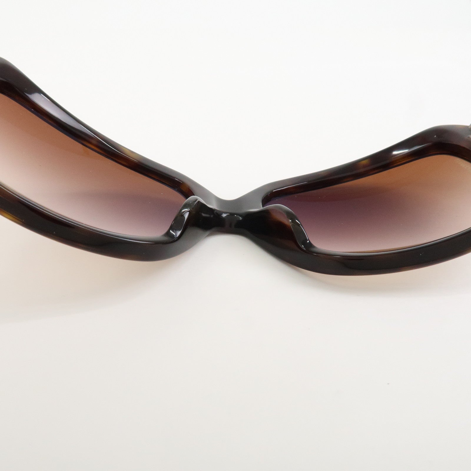 CHANEL CC Bow Sunglasses Tortoiseshell 5171-A c.714/3B 60□17